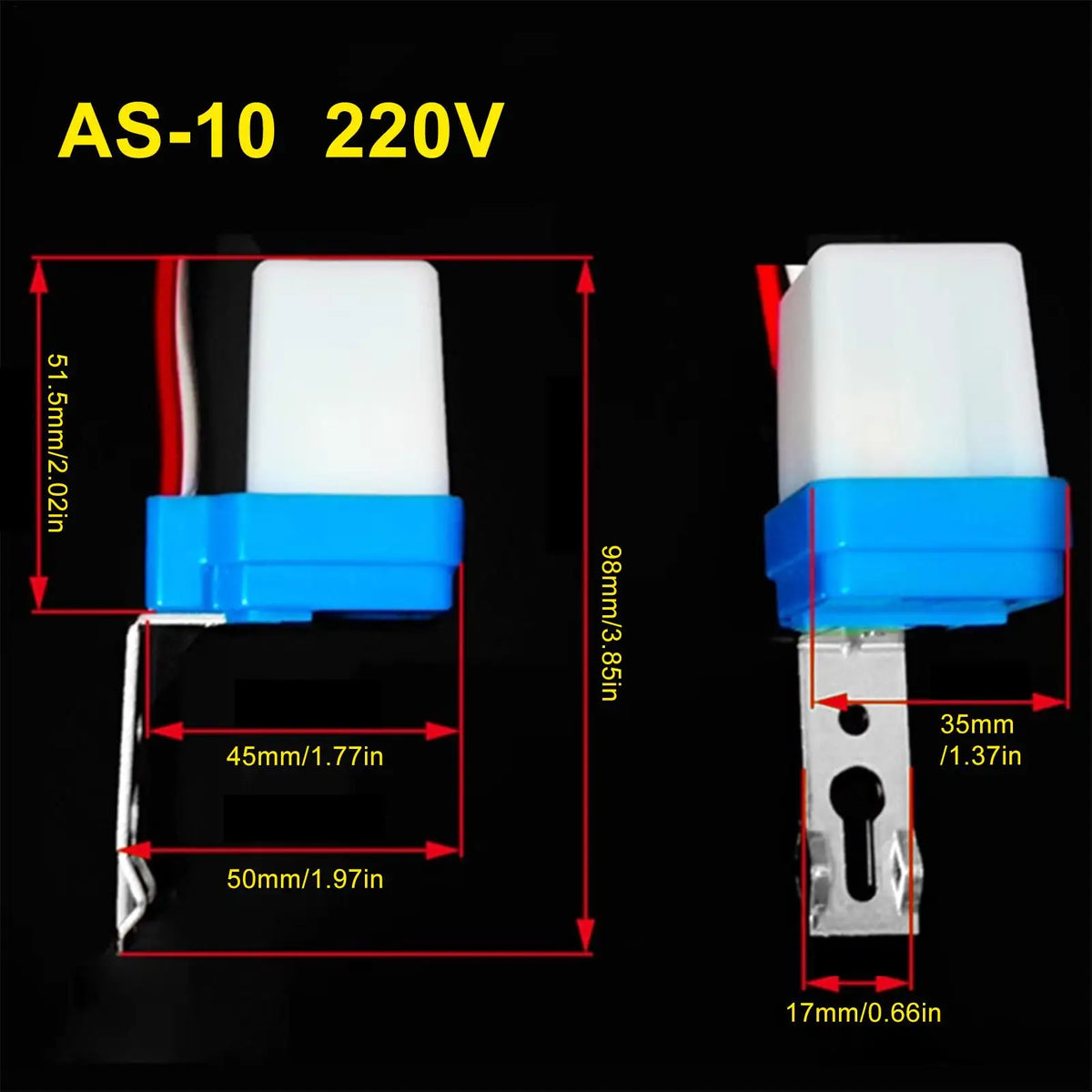 220V Photocell Sensor Switch – Auto On/Off Street Light Control Photocell Sensor Switch Babs