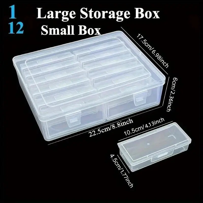 Transparent Portable Jewelry & Hair Accessories Storage Organizer Jewelry Storage Organizer Babs