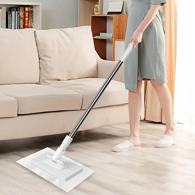 11-Piece Automatic Flat Mop System + 10 Replacement Cloths Flat Mop System Babs