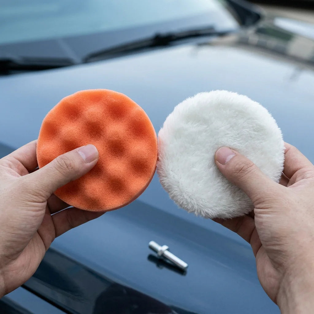 4" M10 Foam Polishing Pad Kit – 6pc Car Buffing & Waxing Set Car Polishing Pads Babs