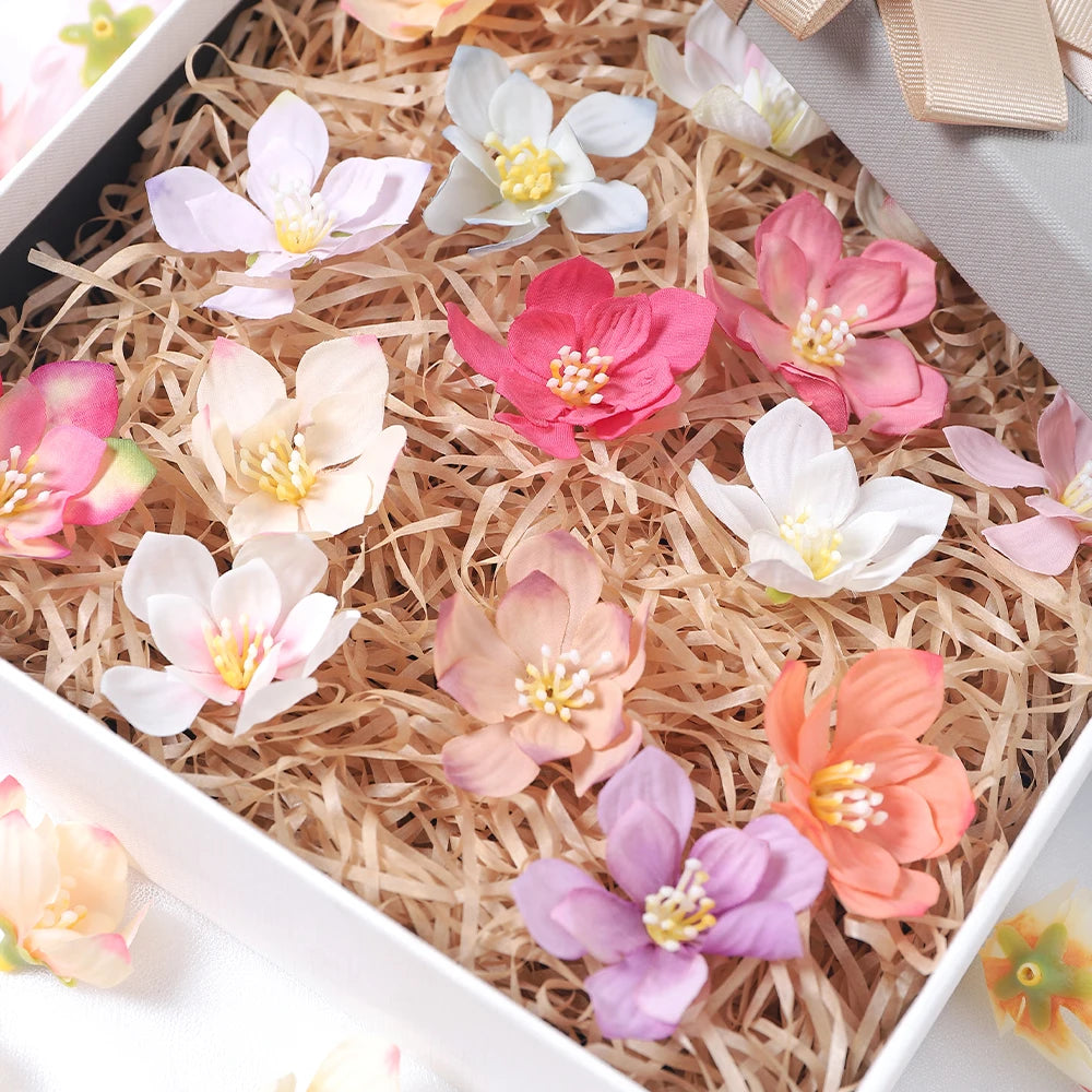30/50Pcs Silk Artificial Rose Heads – Wedding & Home Décor Artificial Flower Heads Babs