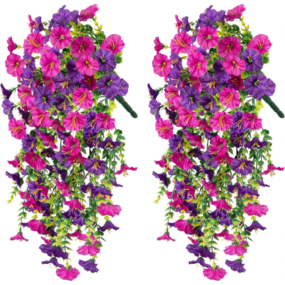 Artificial Morning Glory Vine – Wedding & Home Décor, 75cm Artificial Flower Vine Babs