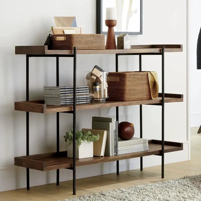 Nordic 3-Tier Wooden Storage Rack | Modern Minimalist Shelf Wooden Storage Rack Babs