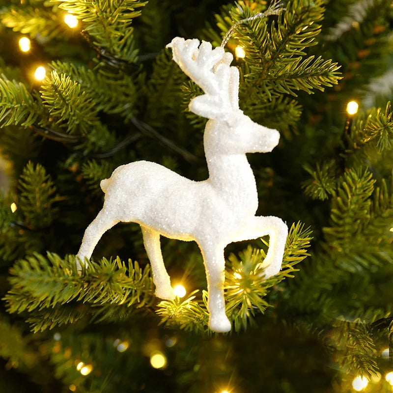 Christmas Tree Ornaments – Snowflake, Angel & Deer Pendants Christmas Tree Ornaments Babs