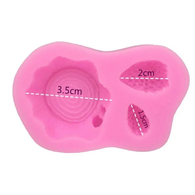 Squirrel Tree Stump Silicone Mold – Cake & Chocolate Decor Silicone Baking Mold Babs