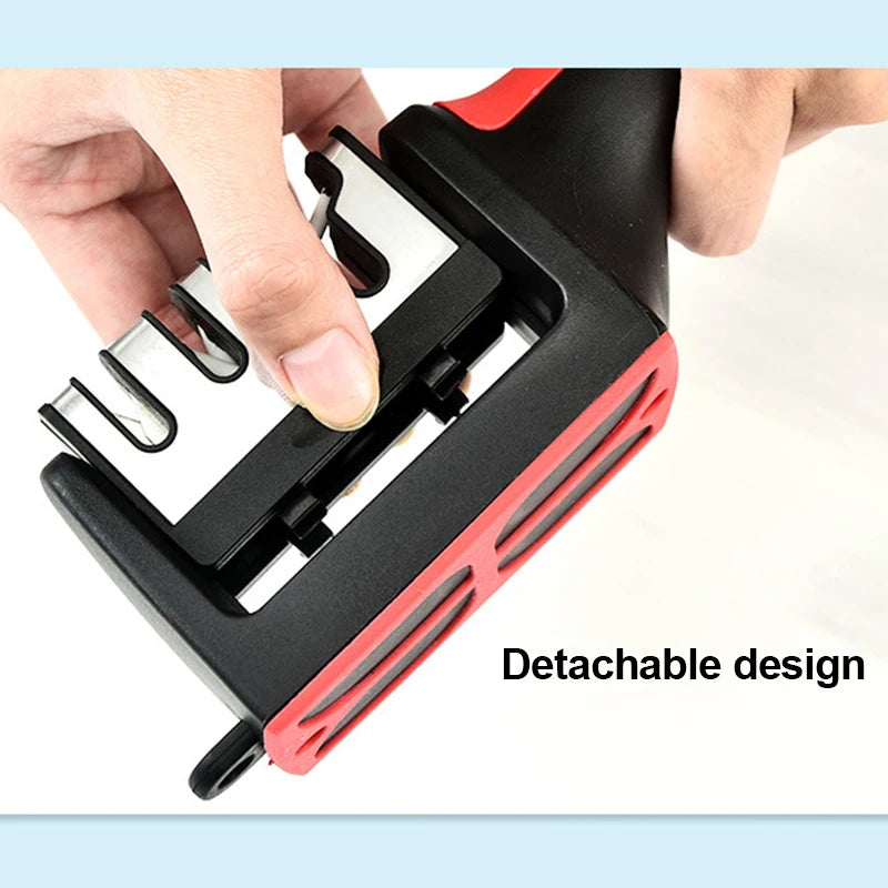 Kitchen Knife Sharpener – Fast, Easy & Multi-Blade Compatible Knife Sharpener Babs
