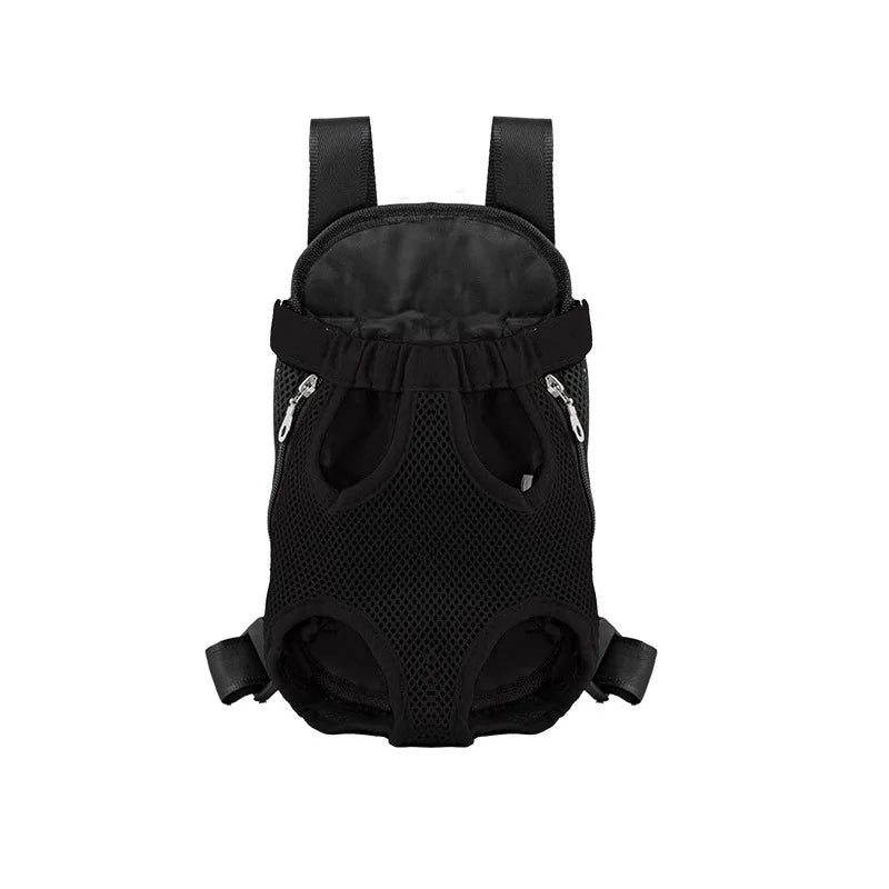 Breathable Mesh Pet Carrier Backpack for Small Dogs & Cats Pet Carrier Backpack Babs black S