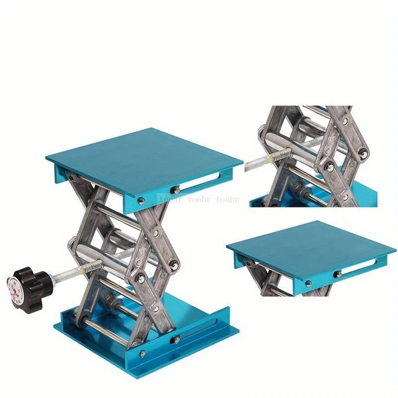4"x4" Aluminum Lab Lift Platform | 100x100mm Router Lifting Stand Router Lift Platform Babs