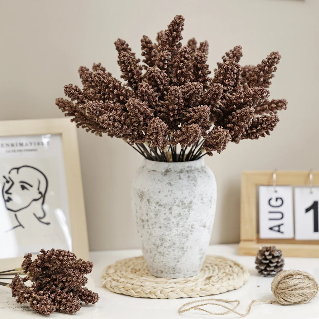 Silk Artificial Chrysanthemum Flower Branch – Wedding & Home Décor Artificial Silk Flowers Babs