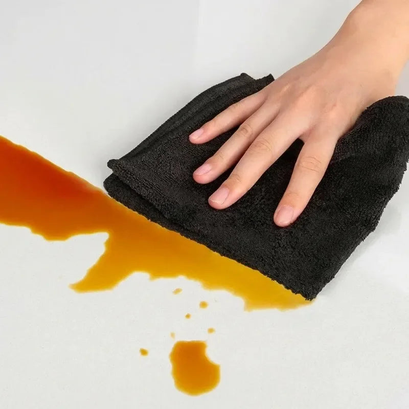Thickened Microfiber Cleaning Cloths – Lint-Free Reusable Microfiber Cleaning Cloth Babs