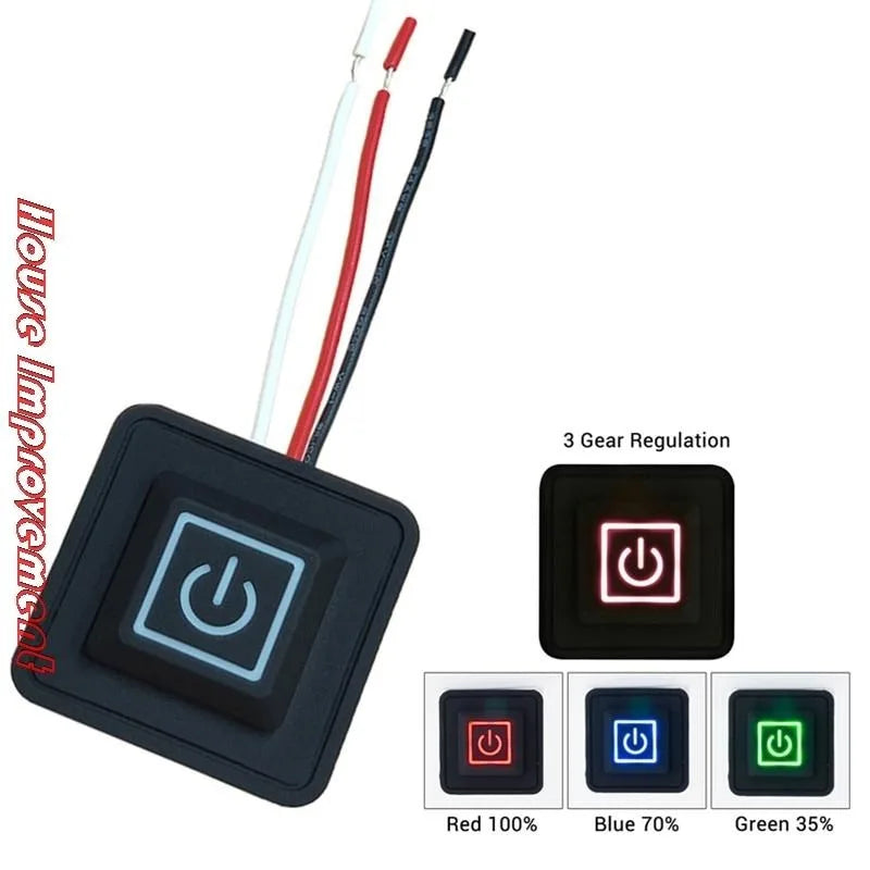 DIY Heated Clothing Temperature Controller Switch 3.7–12V Heating Controller Switch Babs