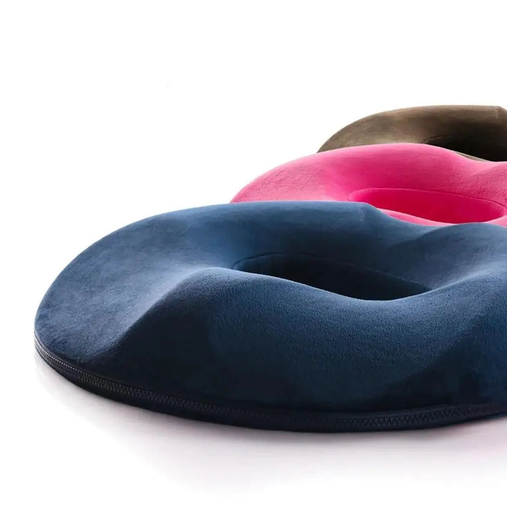 Donut Seat Cushion – Memory Foam Ergonomic Hollow Design Memory Foam Seat Cushion Babs