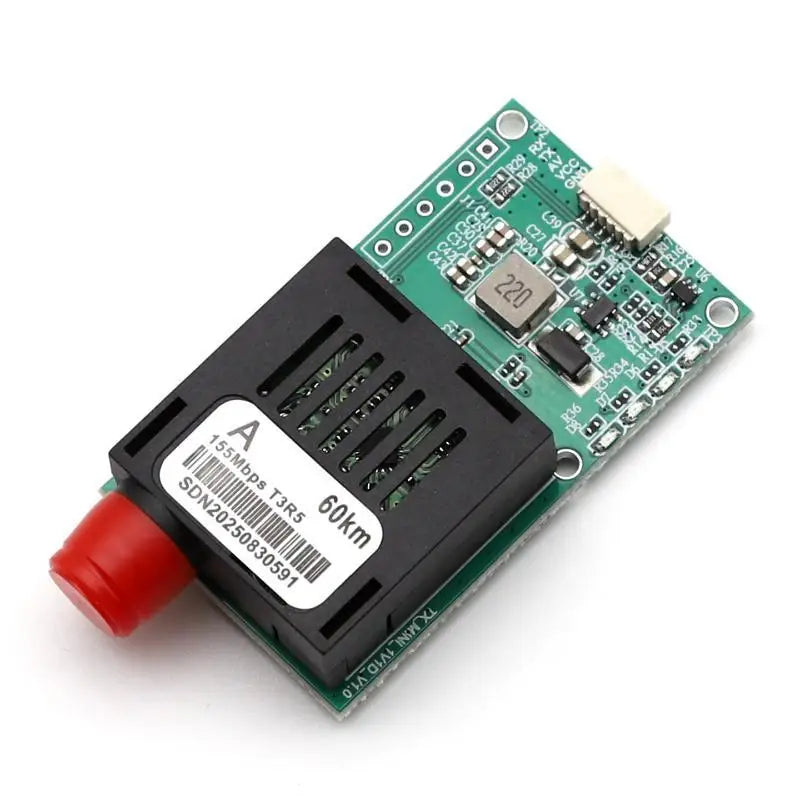 TTL Fiber Optic Transceiver Module 5.5-26V FPV Drone 25-100KM Optical Transceiver Module Babs N