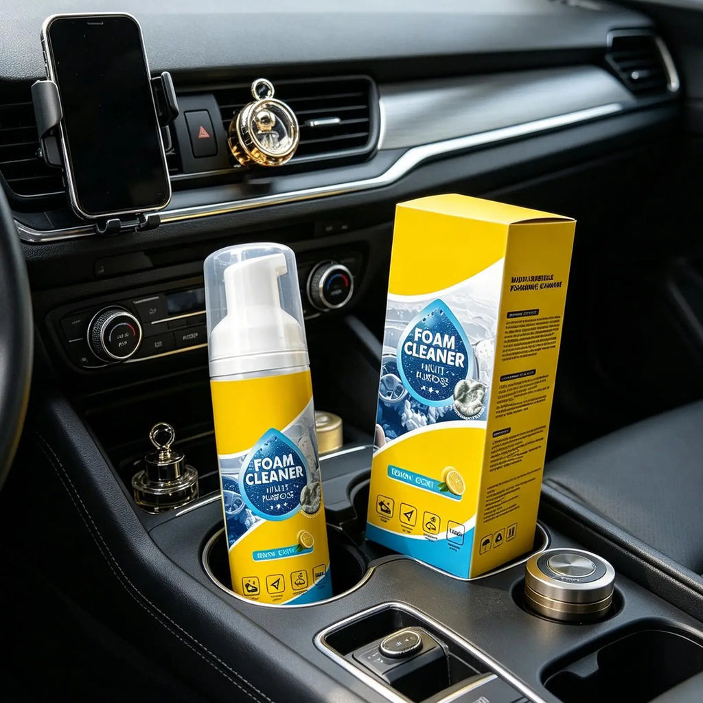 Multi-Enzyme Foam Cleaner – All-Purpose Spray for Car & Kitchen Foam Cleaning Spray Babs