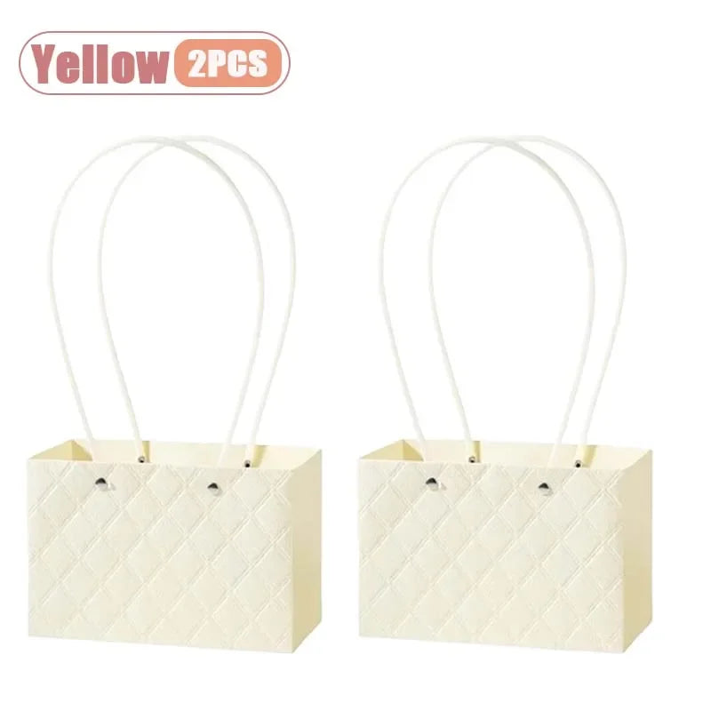 Reusable Waterproof Floral Gift Tote Bags – Wedding & Party