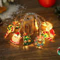 Gingerbread Man LED String Lights – Xmas Tree Ornaments LED String Lights Babs Style2