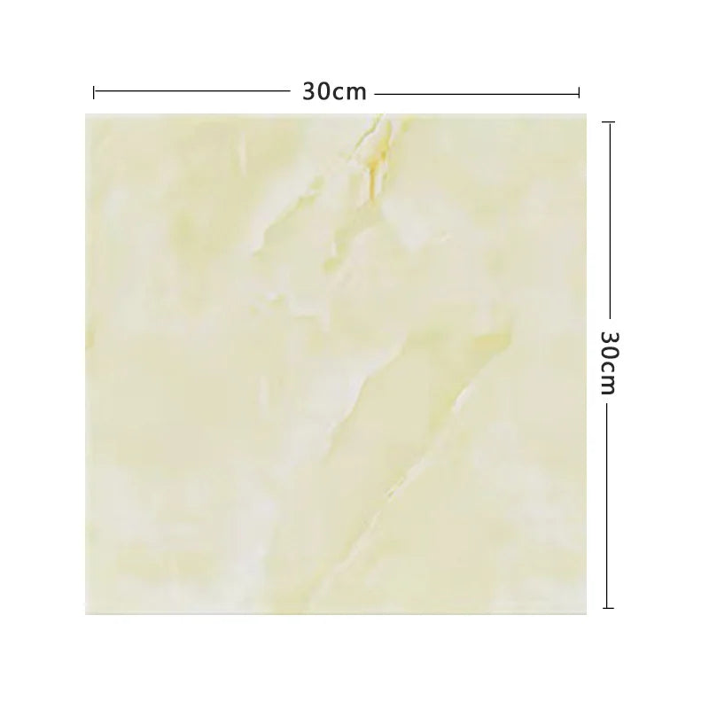 10pcs Self-Adhesive Marble PVC Tile Wall Stickers 30×30cm Peel & Stick Wall Tiles Babs D911 10pcs-30x30cm
