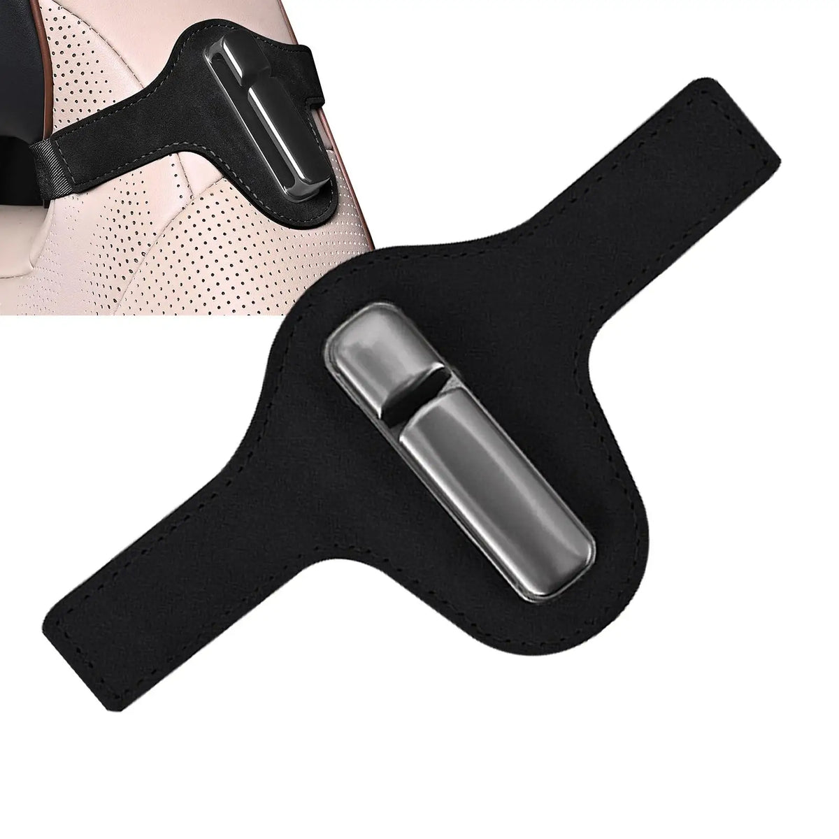 Ergonomic Car Seat Belt Retainer – Non-Slip Safety Buckle Seat Belt Retainer Babs