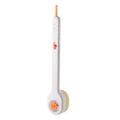 Long Handle Back Scrubber with Soap Dispenser & Soft Bristles Back Scrubber Brush Babs WHITE