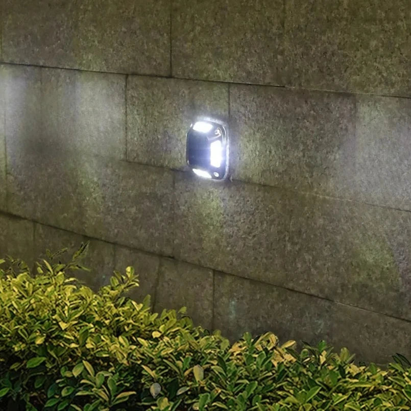 RTONTR 8 LED Solar Ground Light – Waterproof Garden Lamp Solar Garden Light Babs 1pcs-white light