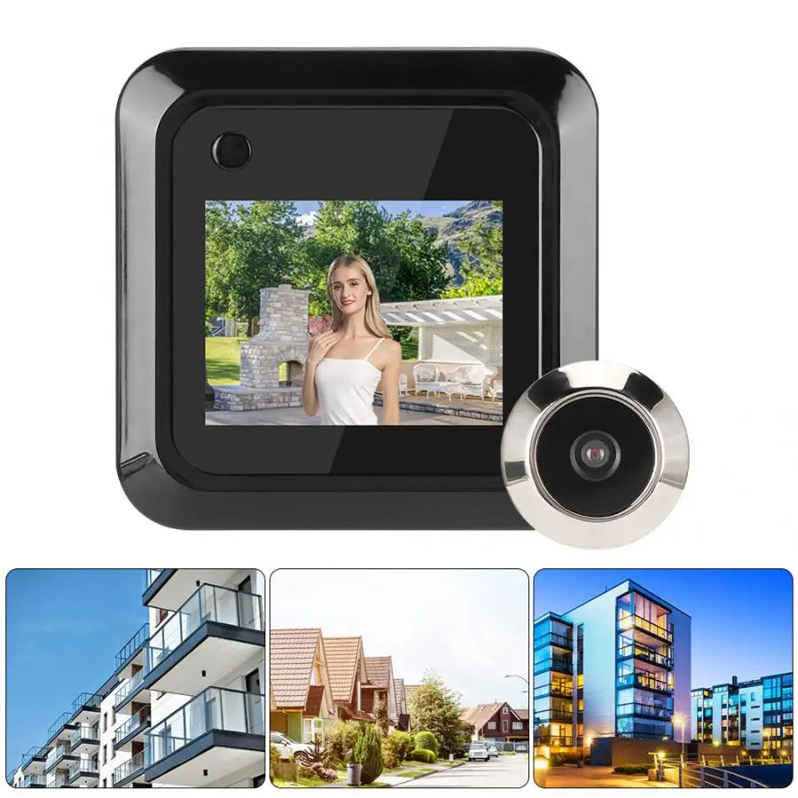 2.4" LCD Digital Door Viewer Camera – 145° Wide Angle Door Viewer Camera Babs