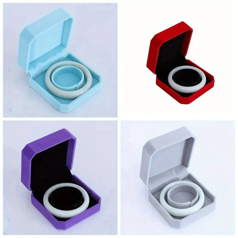 Velvet Octagonal Bracelet Jewelry Box – Elegant Gift Display Jewelry Display Box Babs
