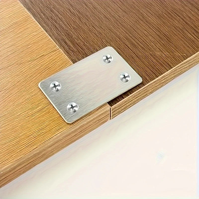 Four-Hole Corner Brackets & Flat Plate Codes with Screws Corner Bracket Hardware Babs