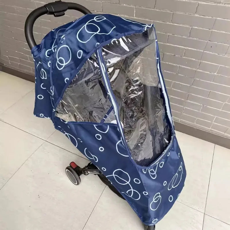 Baby Stroller Rain Cover – Windproof Protective Raincoat Stroller Rain Cover Babs