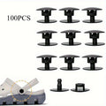 100pcs Plastic Shoe Rivets – Snap Buttons for Foam Clogs Shoe Repair Rivets Babs 100pcs