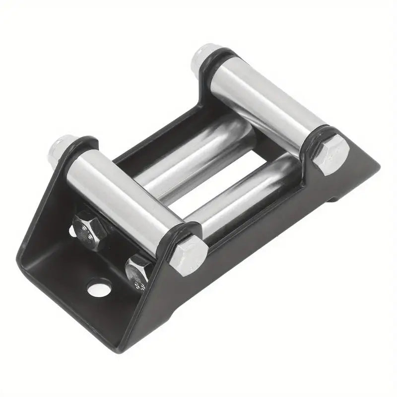 4-Way Winch Roller Fairlead Cable Guide 4500LB High-Strength Steel Winch Roller Fairlead Babs