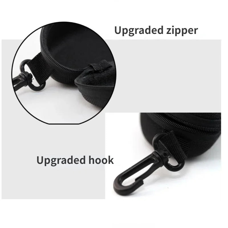 Portable Hard Zipper Sunglasses & Eyeglass Case – Travel Eyeglass Case Babs