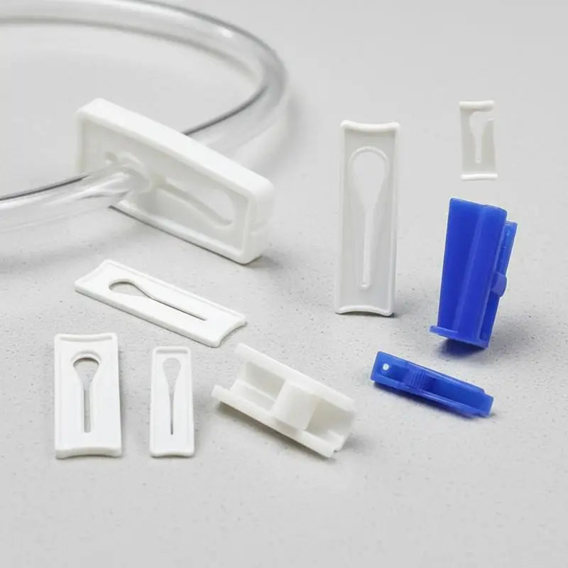 10Pcs Adjustable Plastic Hose Flow Regulator Clamp Clips Hose Flow Clamp Babs