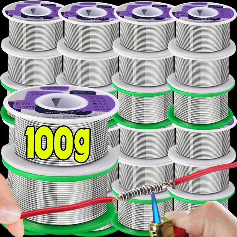 Low-Temp Solder Wire 20/100g – Tin Alloy Welding Wire Solder Wire Babs 1.0mm 100g
