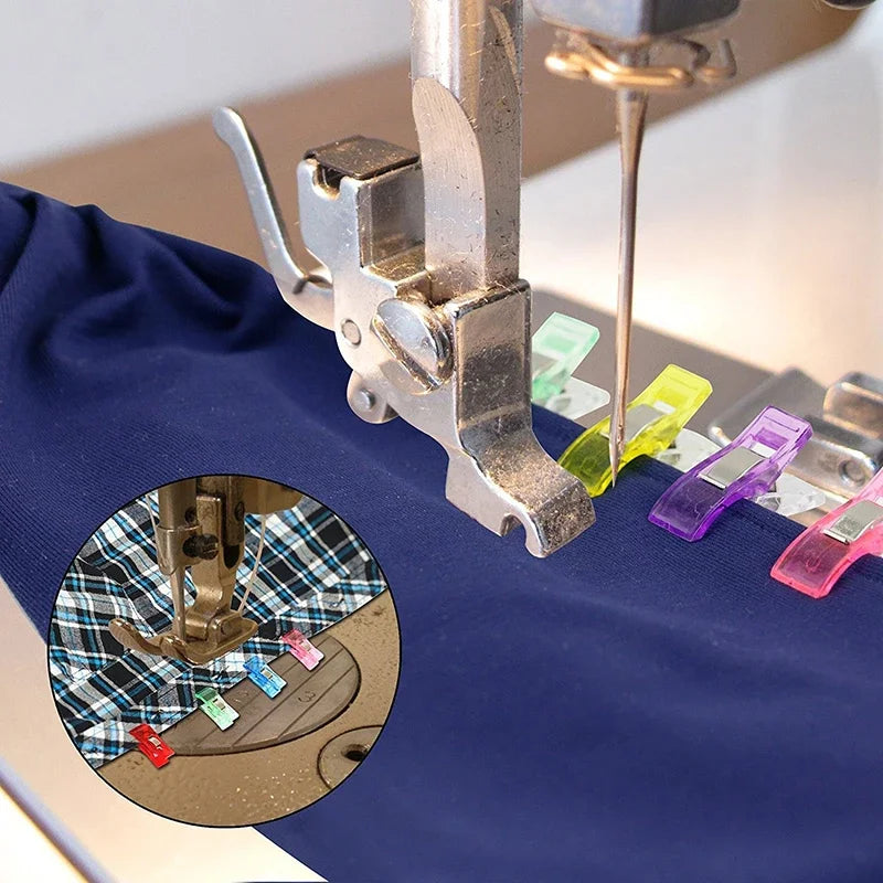 Colorful Sewing Clips 50/100/200 PCS – Plastic Craft Clips Sewing Clips Babs