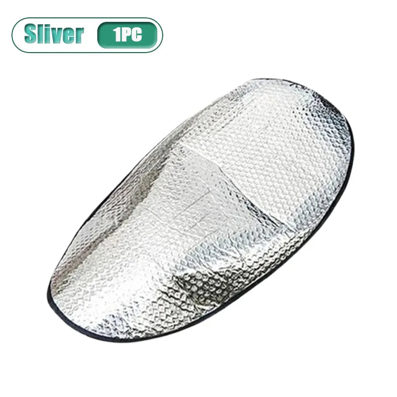 Waterproof UV Motorcycle Seat Cover – Universal E-Scooter Fit Motorcycle Seat Cover Babs Sliver-1PC