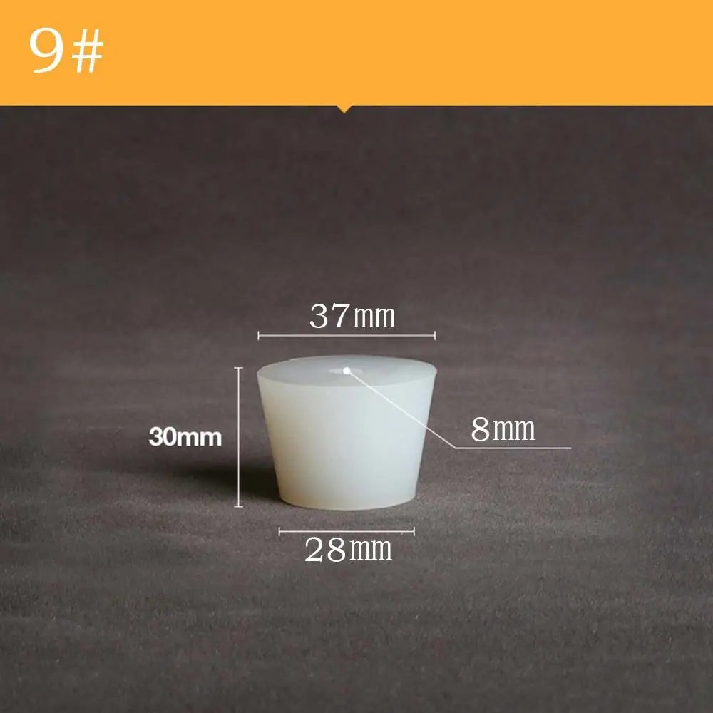 Silicone Conical Bottle Stopper | Fermenter Cover & Tube Plug Silicone Bottle Stopper Babs 9