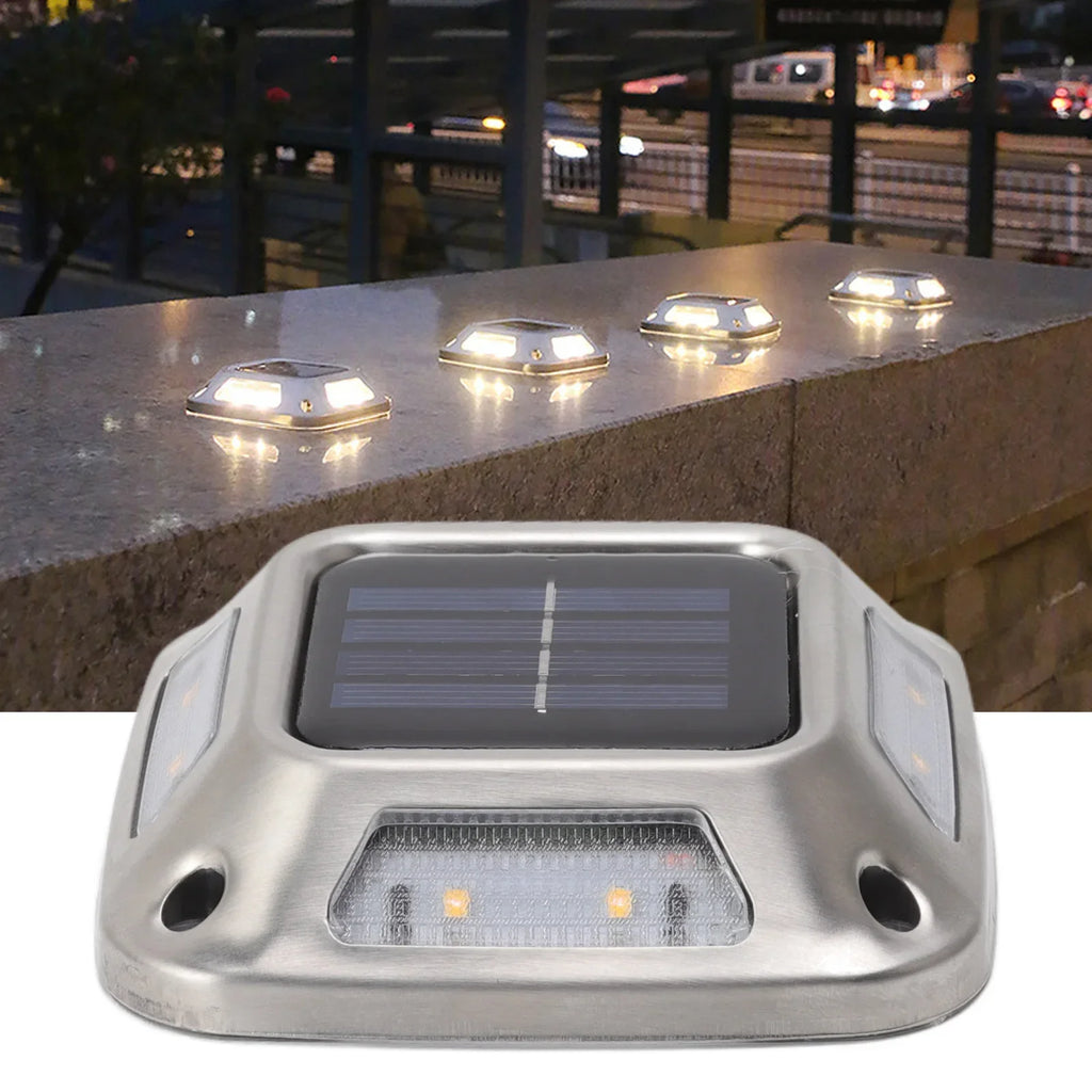 RTONTR 8 LED Solar Ground Light – Waterproof Garden Lamp Solar Garden Light Babs