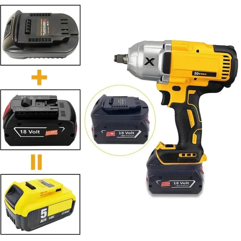 Bosch 18V to DeWalt 20V MAX Battery Adapter Converter BS18DL Battery Adapter Babs