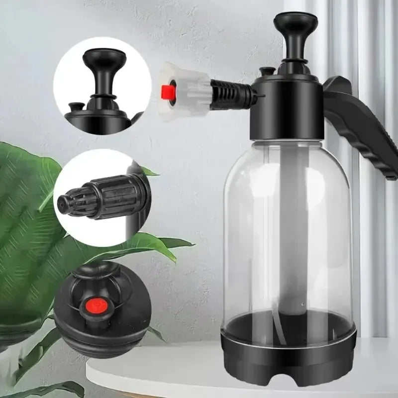 2L Handheld Foam Sprayer – Car Wash Air Pressure Bottle Foam Sprayer Babs