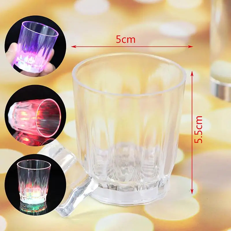 LED Flashing Light-Up Shot Glass | Glow Party Drinkware Light-Up Shot Glass Babs