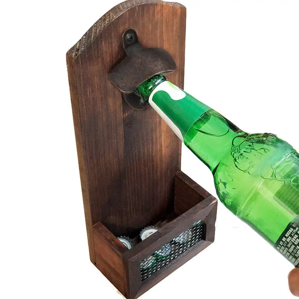 Vintage Wall Mounted Beer Bottle Opener – Zinc Alloy 10 Pack Bottle Opener Babs