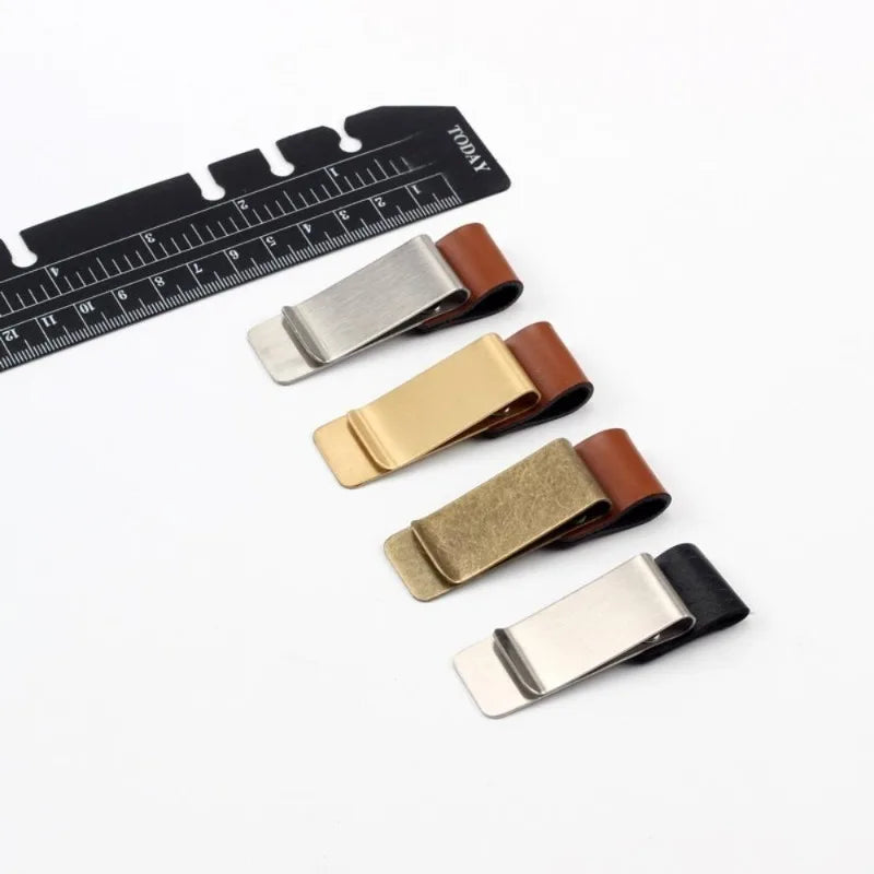 Metal Brass Pen Clip Holder for Notebook & Diary | Vintage Style Pen Clip Holder Babs