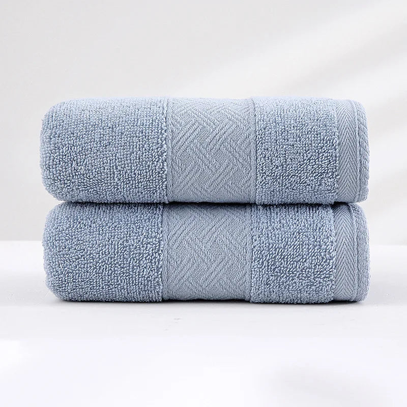 Thickened 100% Cotton Face & Hand Towels – Soft & Absorbent Cotton Face Towels Babs