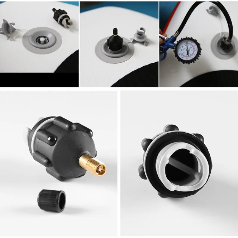 Air Valve Adapter for SUP Board, Kayak, Canoe & Inflatable Boats Air Valve Adapter Babs