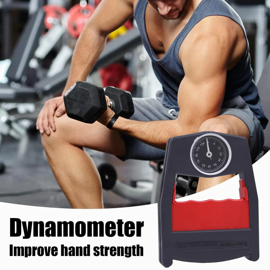 Hand Dynamometer Grip Strength Meter – Force Gauge Fitness Tool Grip Strength Meter Babs