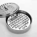 Stainless Steel Mosquito Coil Holder Round Tray with Cover Mosquito Coil Holder Babs 1 pc