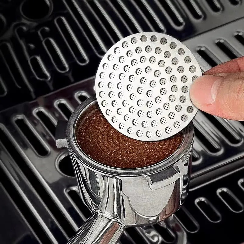 Reusable Espresso Puck Screen 51/53/58mm – Stainless Steel Espresso Puck Screen Babs