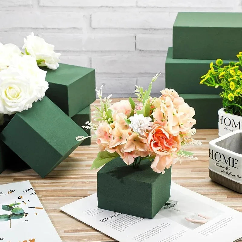 Green Floral Foam Brick – Wedding, DIY & Holiday Flower Décor Floral Foam Brick Babs