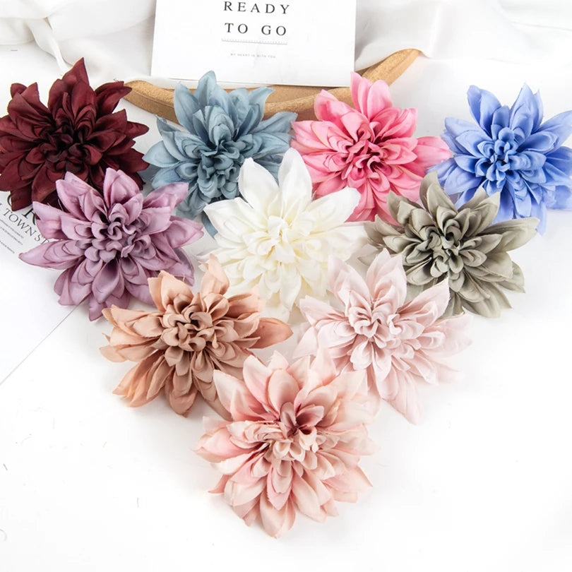 50/100pcs Silk Gerbera Artificial Flowers – Wedding & Party Decor Artificial Silk Flowers Babs