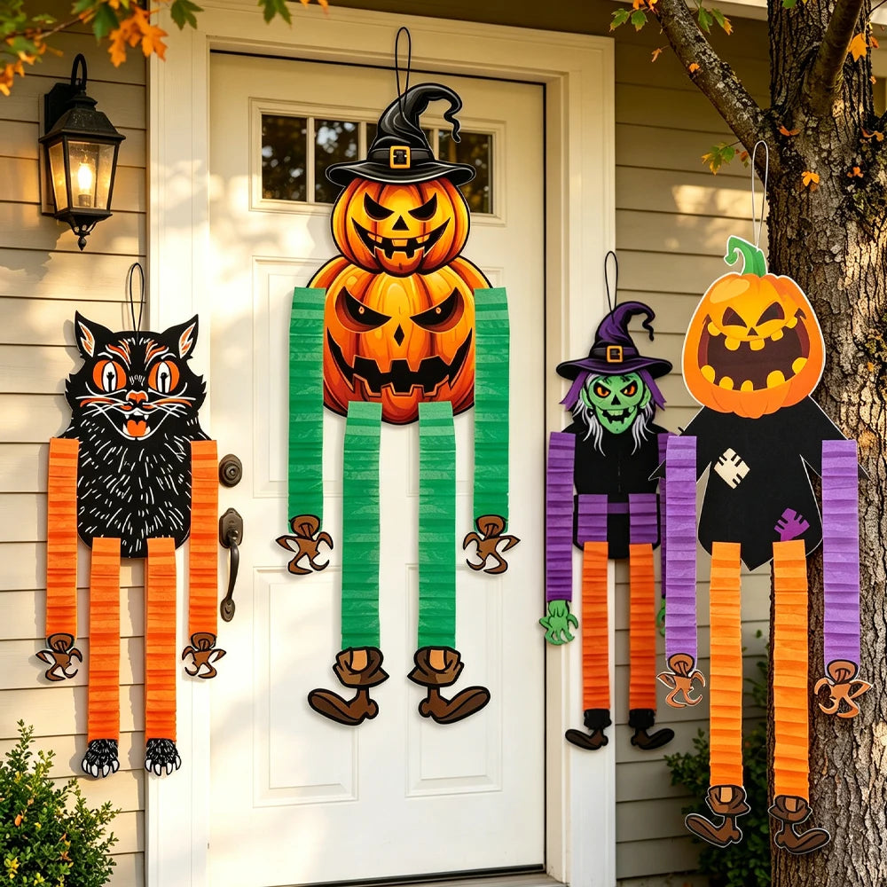 Halloween Hanging Decorations – Pumpkin Witch Vampire Ornaments Halloween Hanging Ornaments Babs